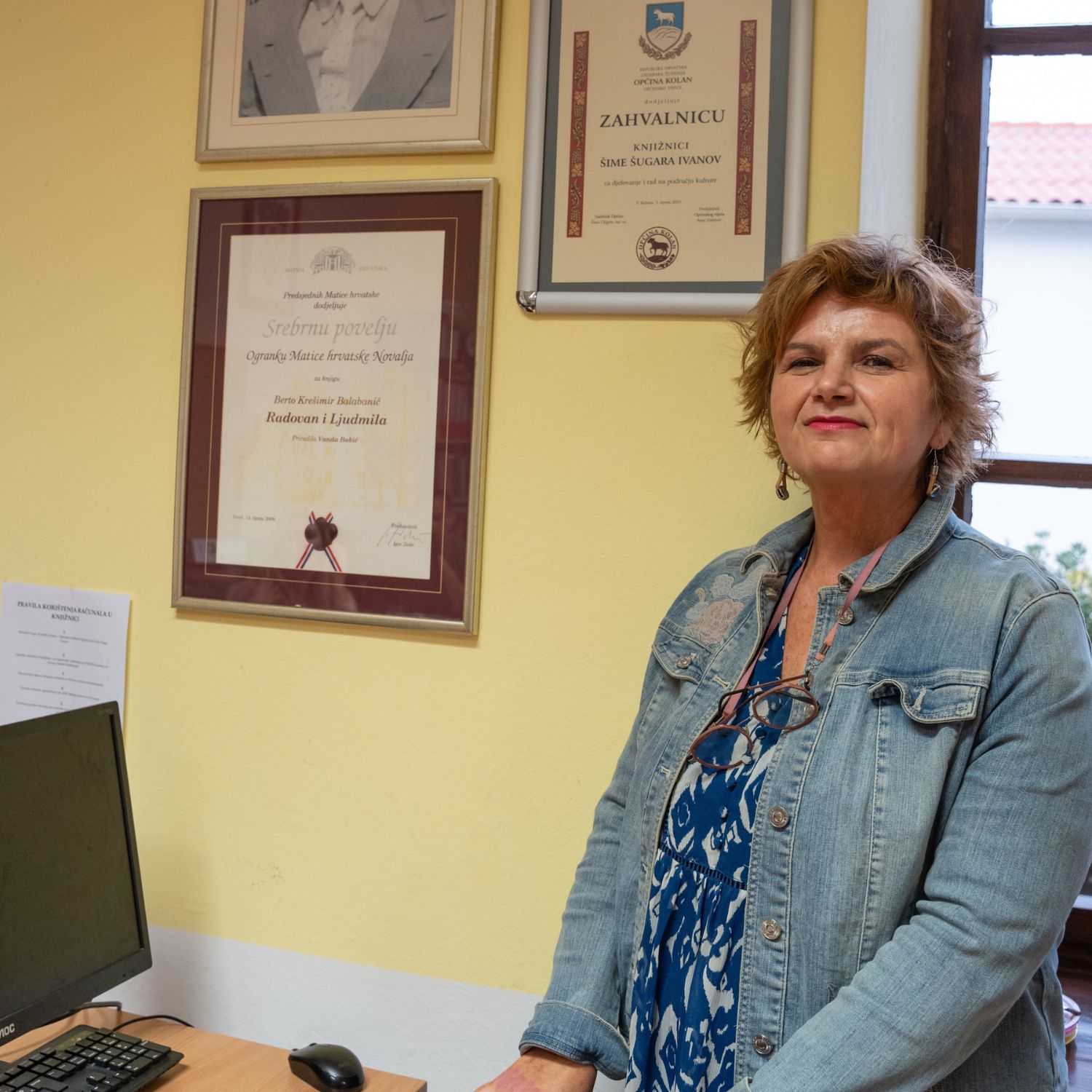Gostovanje u Knjižnici Šime Šugar Ivanov u Kolanu: Maja Cimbal predstavlja slikovnice „David i seka Vita“ i „David i usisivač Šaša“