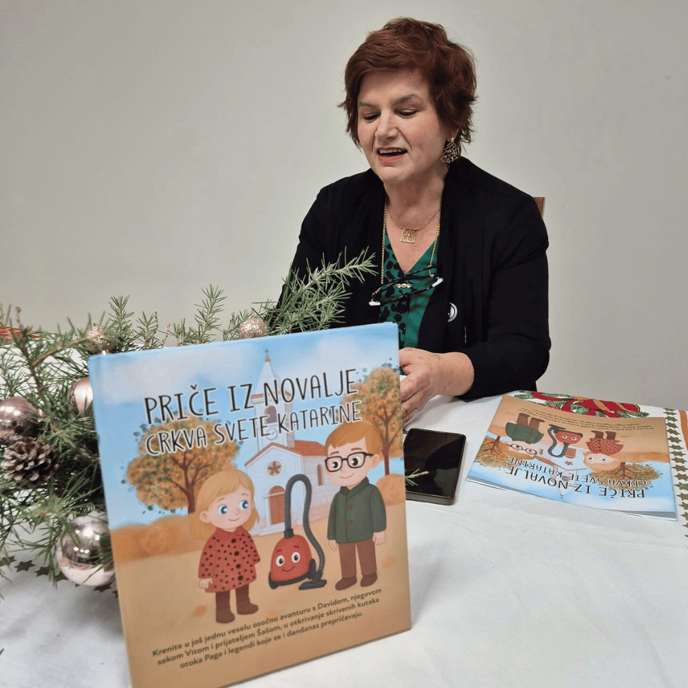 Predstavljanja slikovnice „Priče iz Novalje: Crkva svete Katarine“ u Metajni – Maja Cimbal (15.12.2025. u 17:00)