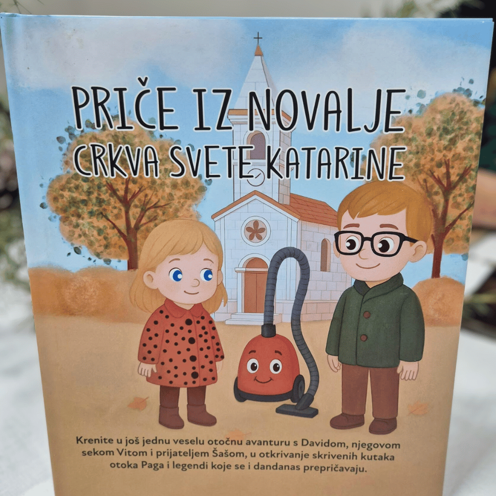 Predstavljanja slikovnice „Priče iz Novalje: Crkva svete Katarine“ u Metajni – Maja Cimbal (15.12.2025. u 17:00)