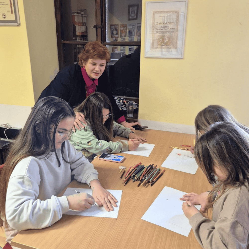 Gostovanje u Kolanu uz slikovnicu Priče iz Novalje Crkva svete Katarine